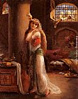 Emile Vernon The Secret Message painting